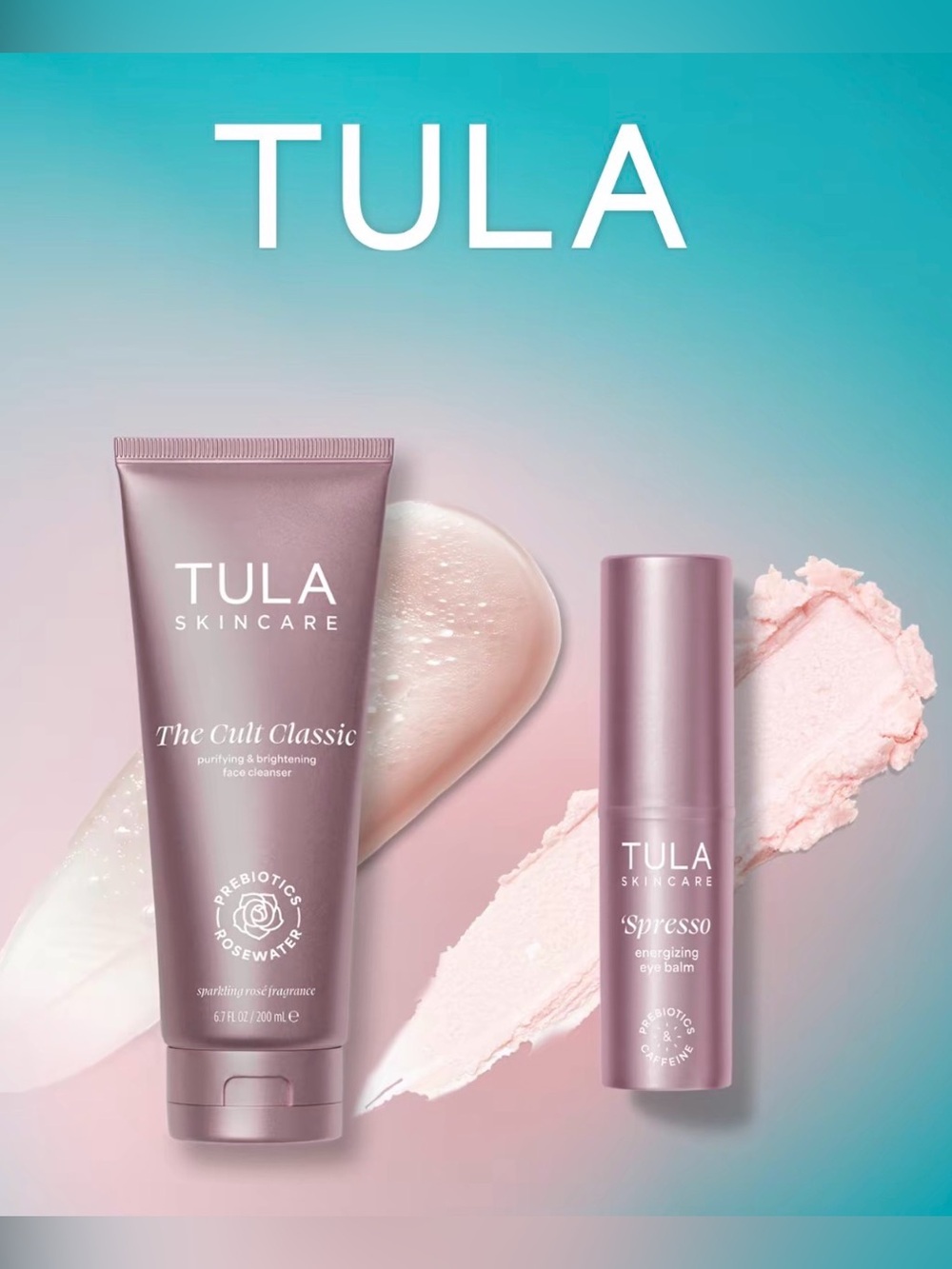 Tula Skincare The Cult Classic Cleanser & Spresso Eye Balm